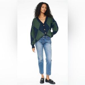 Pistola Monroe High Rise Crop Denim jeans mercer wash - 29